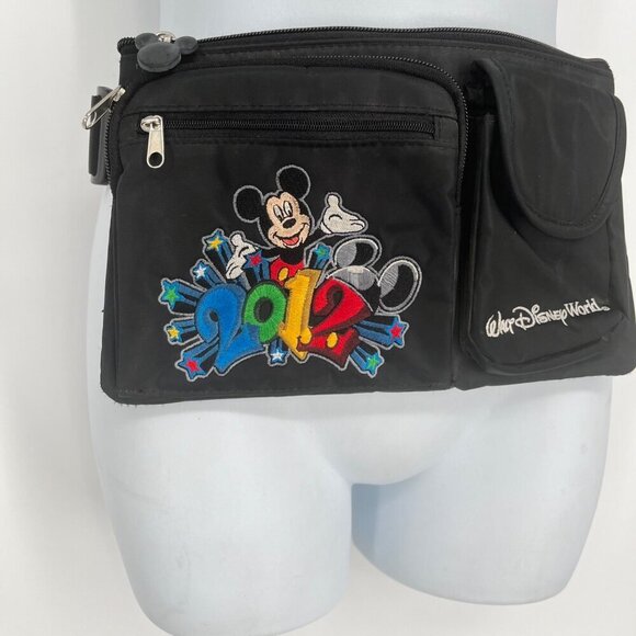 Disney Parks 2012 Mickey‎ Mouse & Pluto Waist Bag - Picture 2 of 5